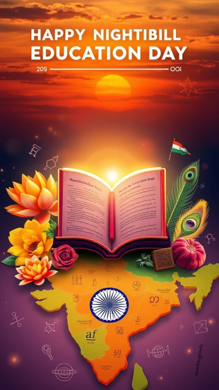 Celebrating National Education Day in India