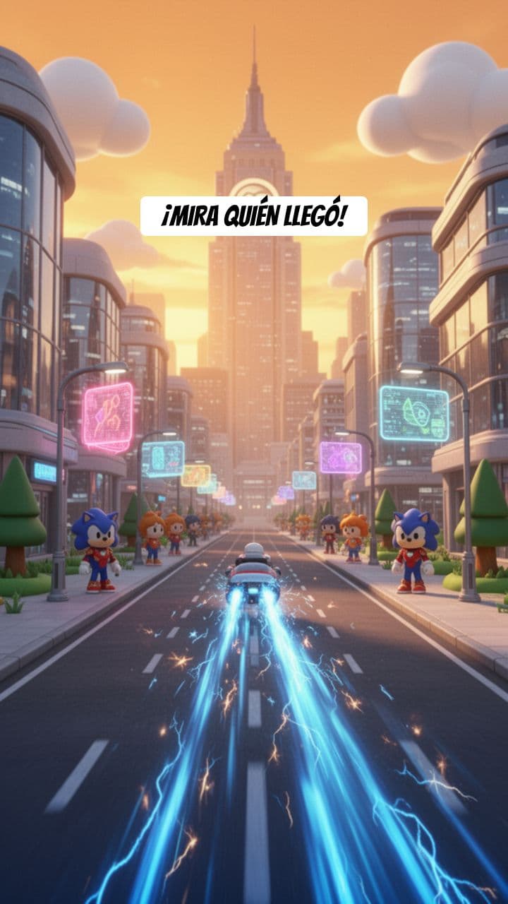 Sonic Marvel Birthday Greeting