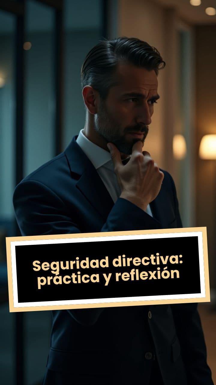 77 Seguridad directiva: práctica y reflexión