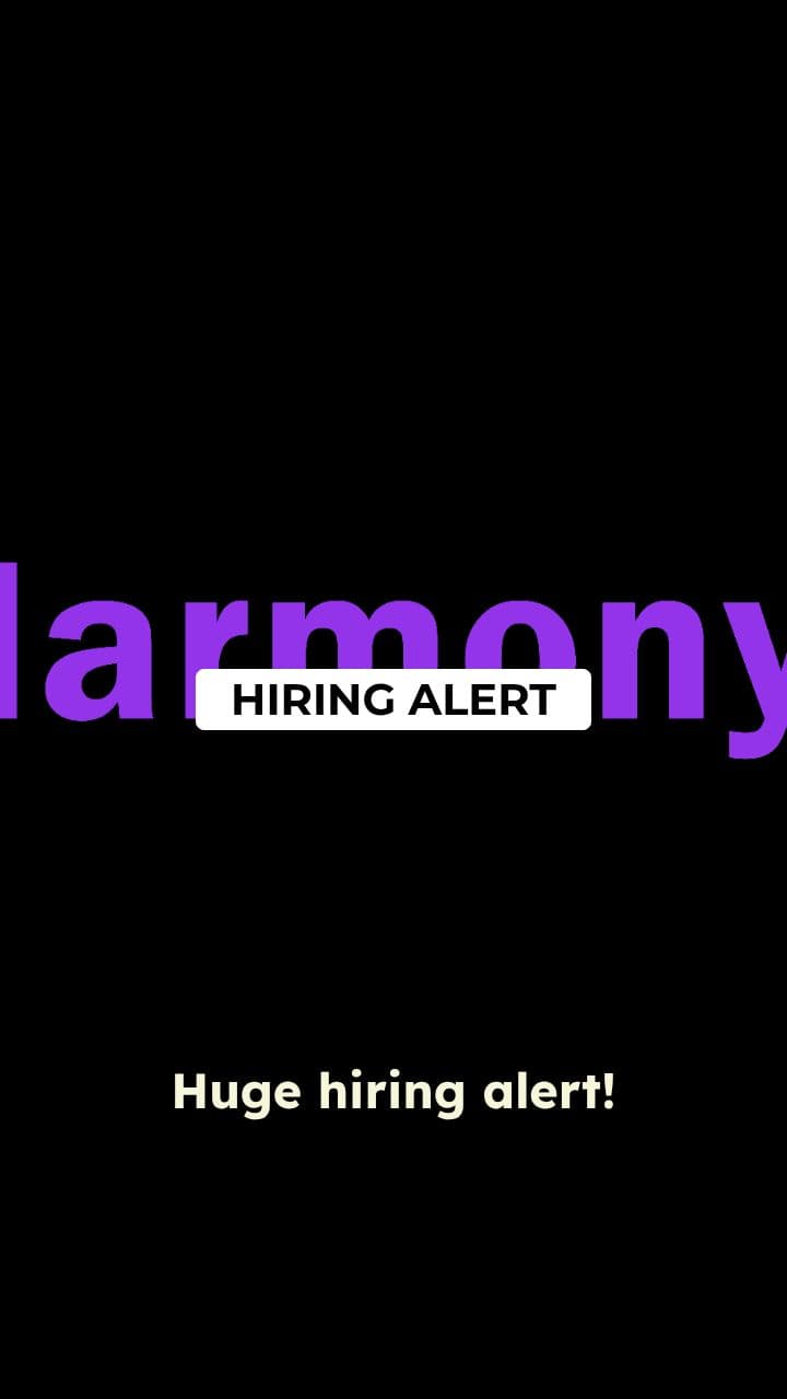 Harmony.ai Hiring Alert Reel