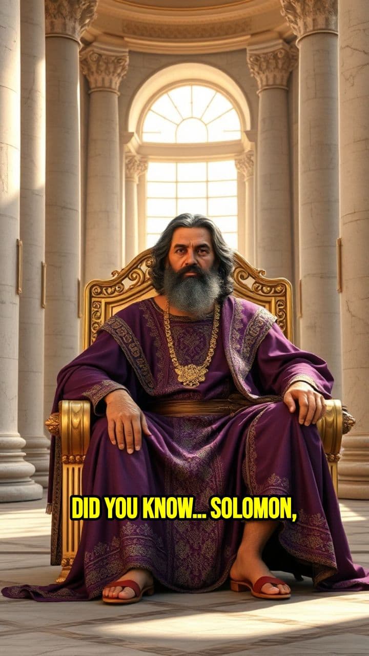 Solomon’s Choices, Jerusalem’s Fall