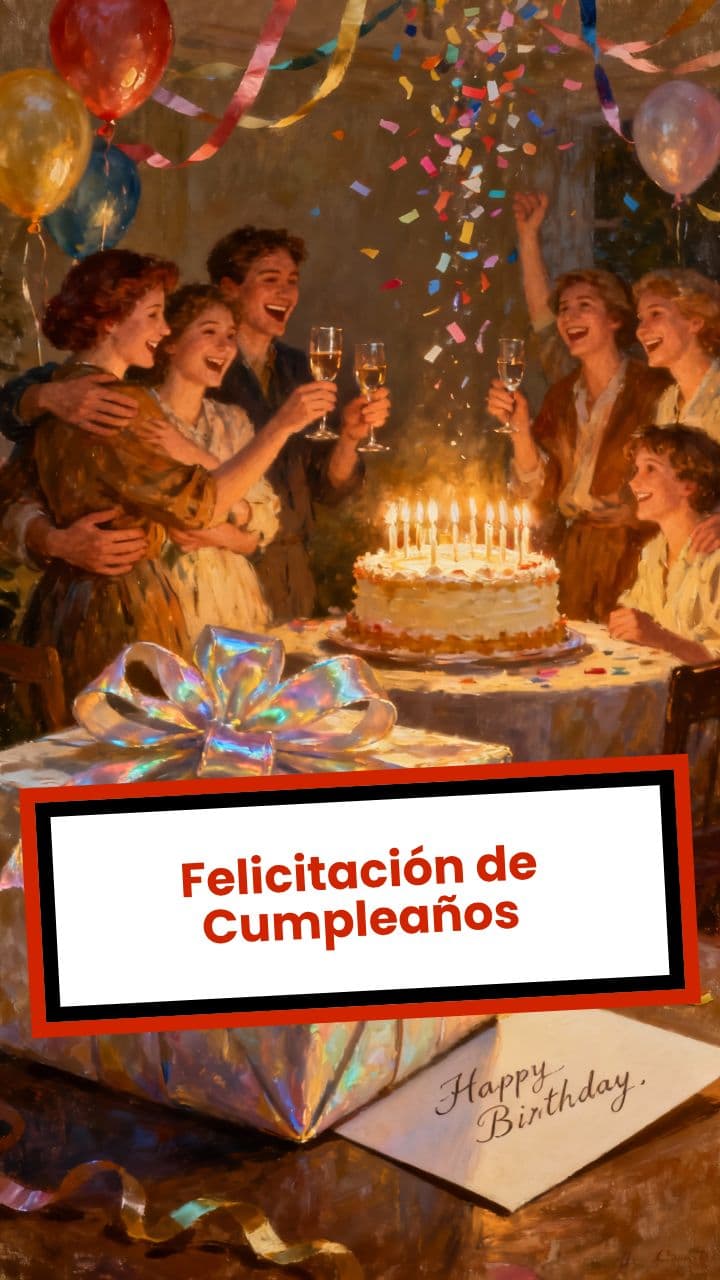 Felicitación de Cumpleaños