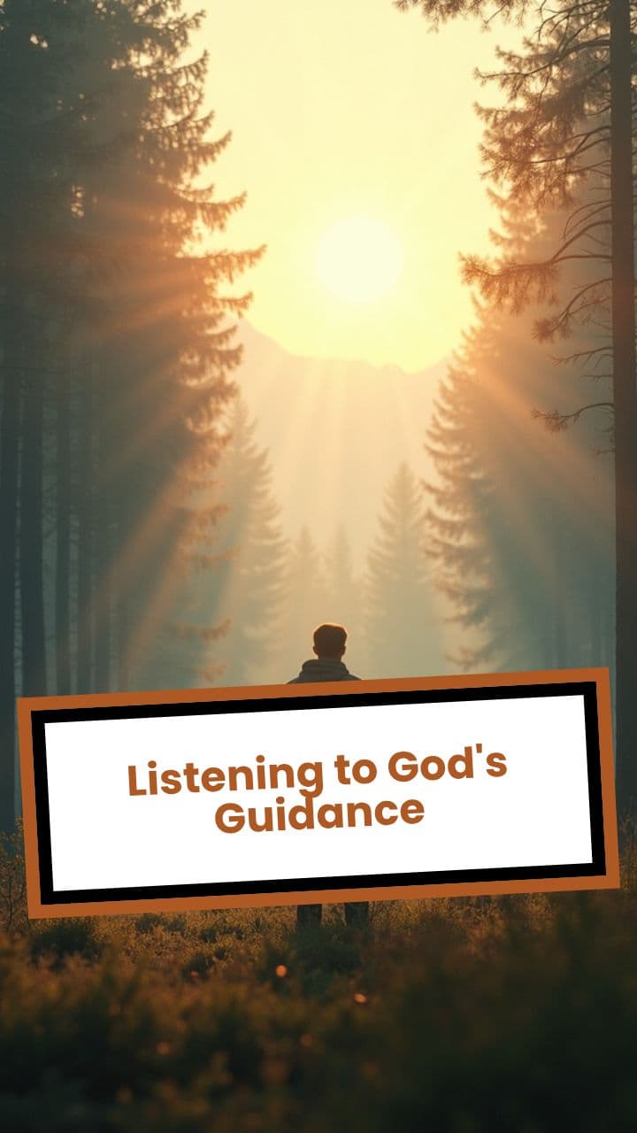 Listening to God's Guidance