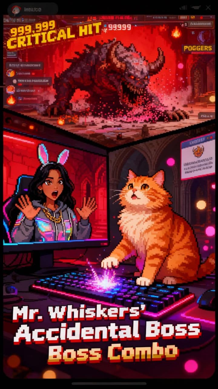 Mr. Whiskers’ Accidental Boss Combo