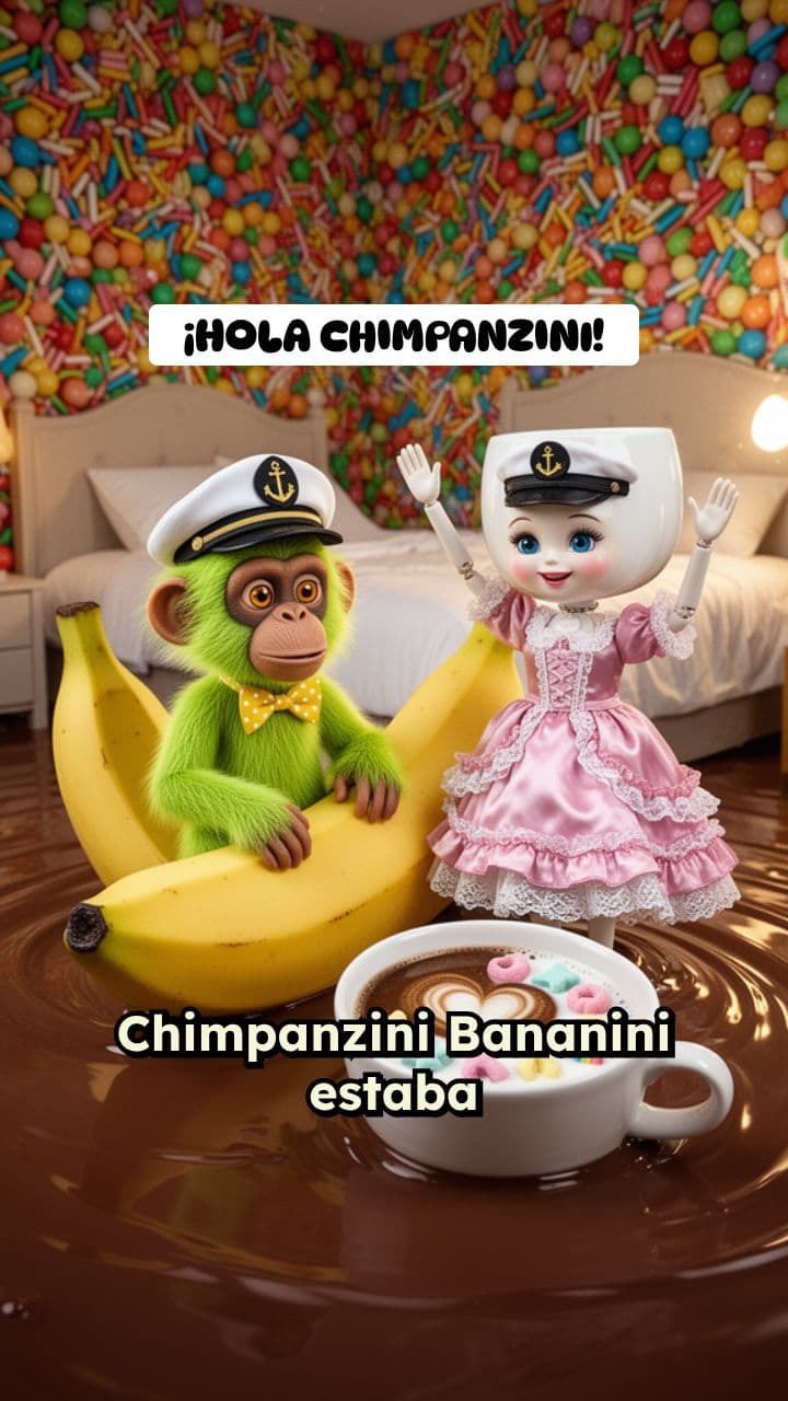 Chimpanzini y el Plan Secreto de Café