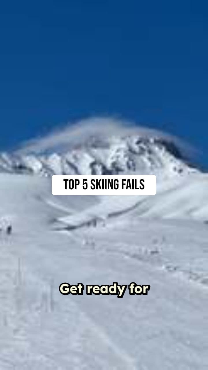 Top Five Skiing Fails