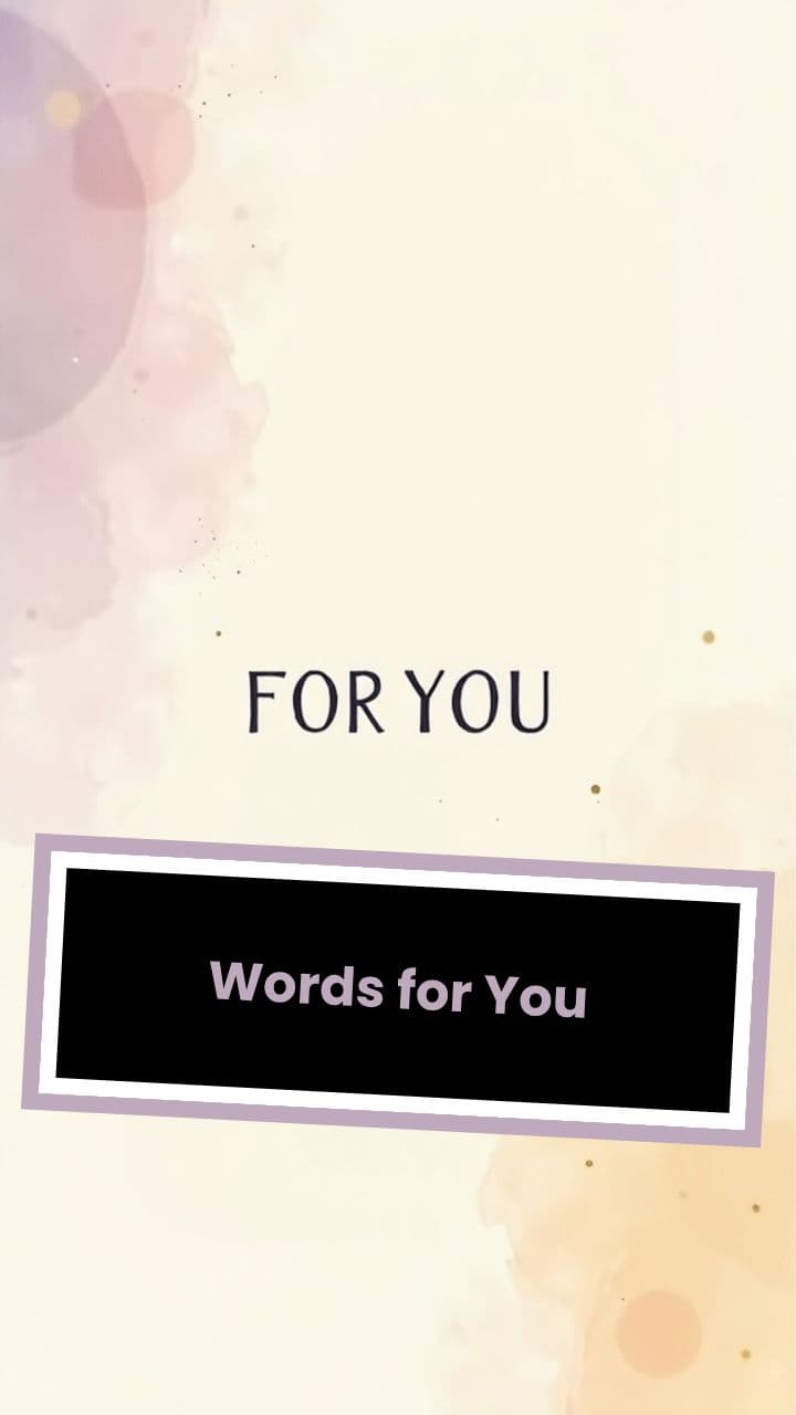 Words for You