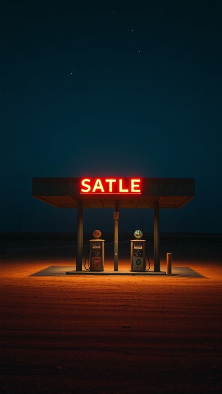 Midnight Confessions at the Gas Station