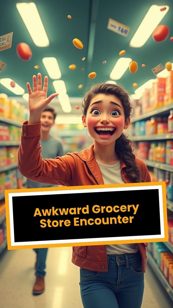 Awkward Grocery Store Encounter