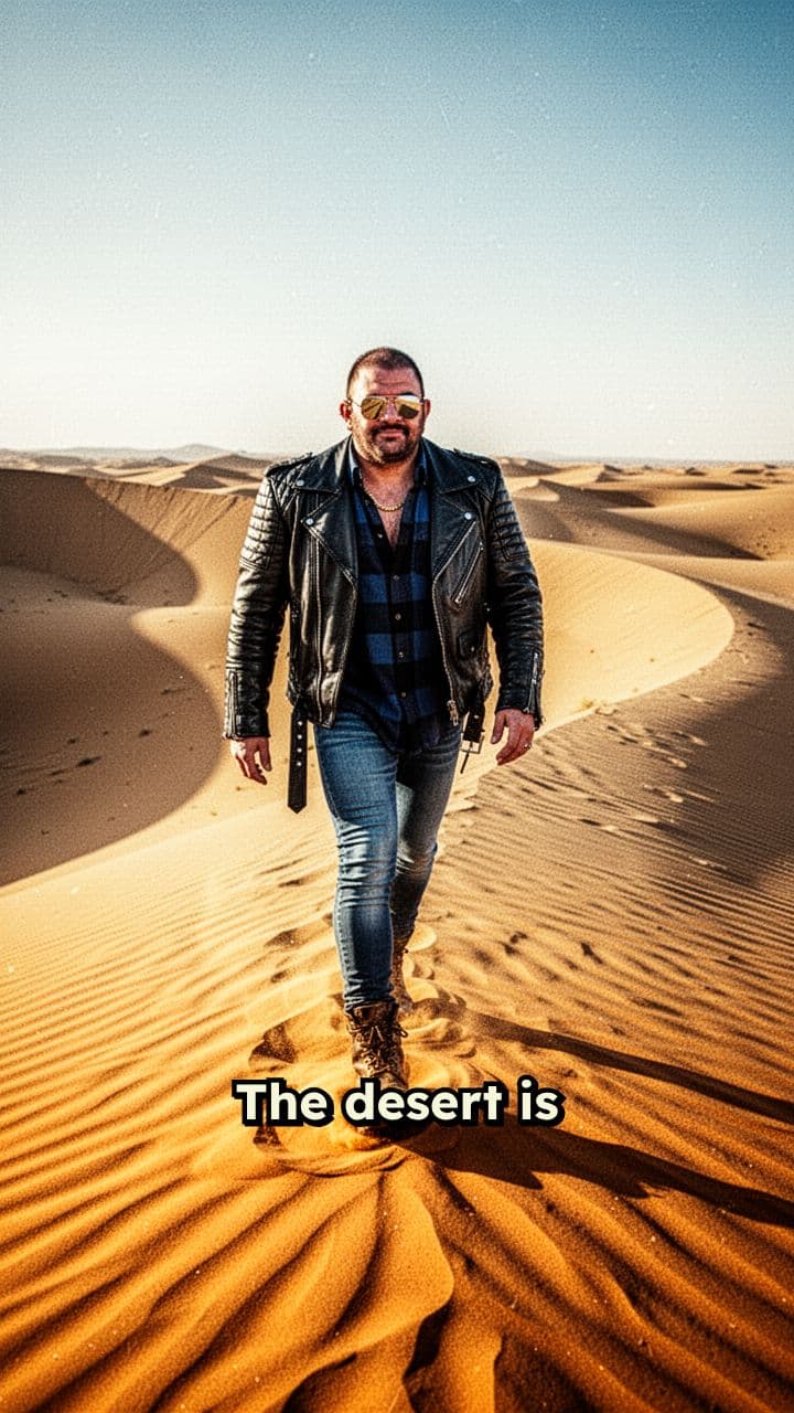 Shahram's Desert Journey to Yazd