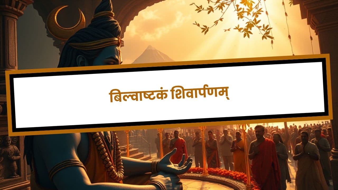 बिल्वाष्टकं शिवार्पणम्