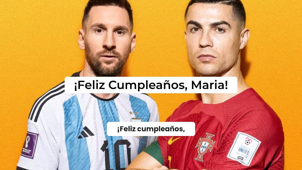 Feliz Cumpleaños Maria