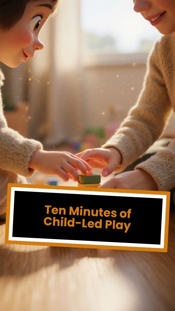 Ten Minutes of Child-Led Play