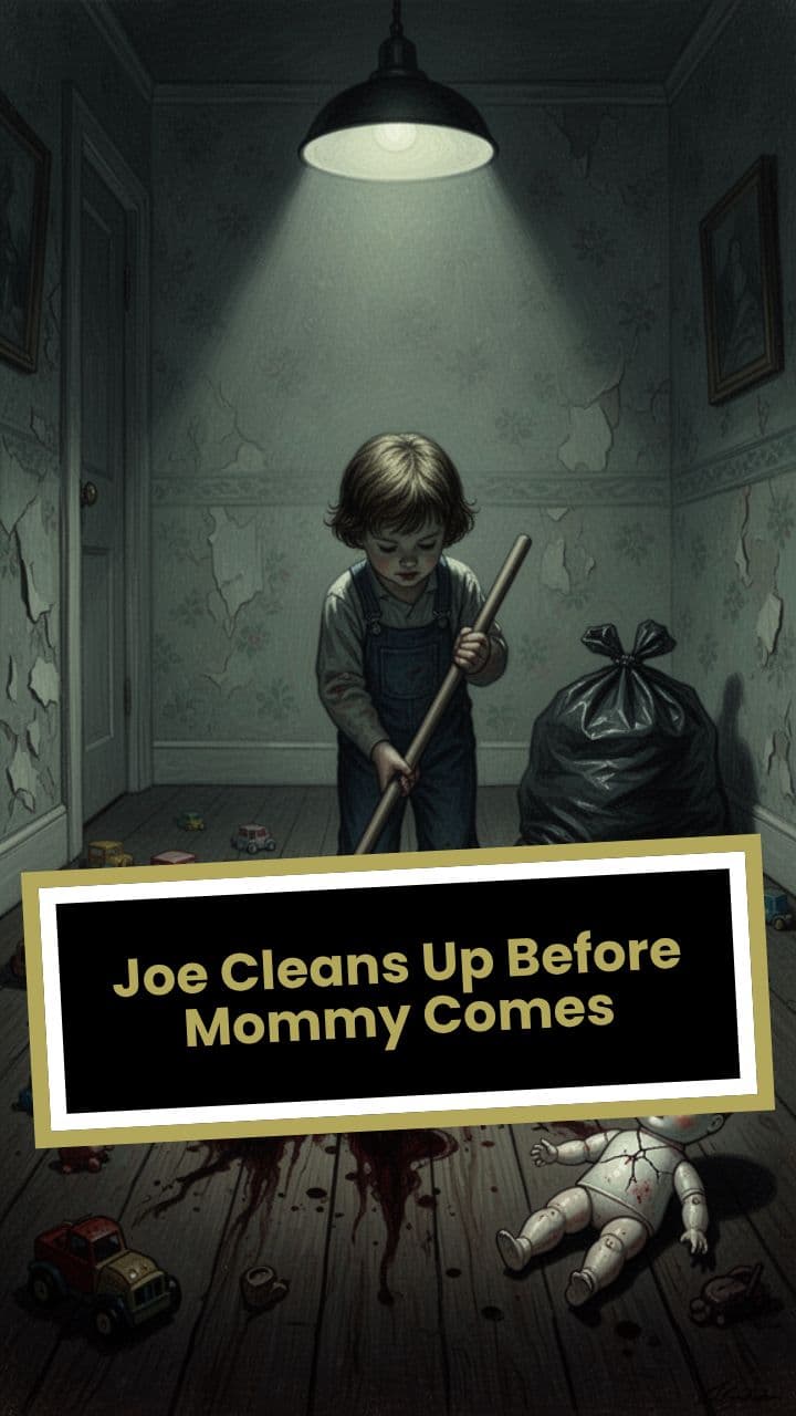 Joe Cleans Up Before Mommy Comes