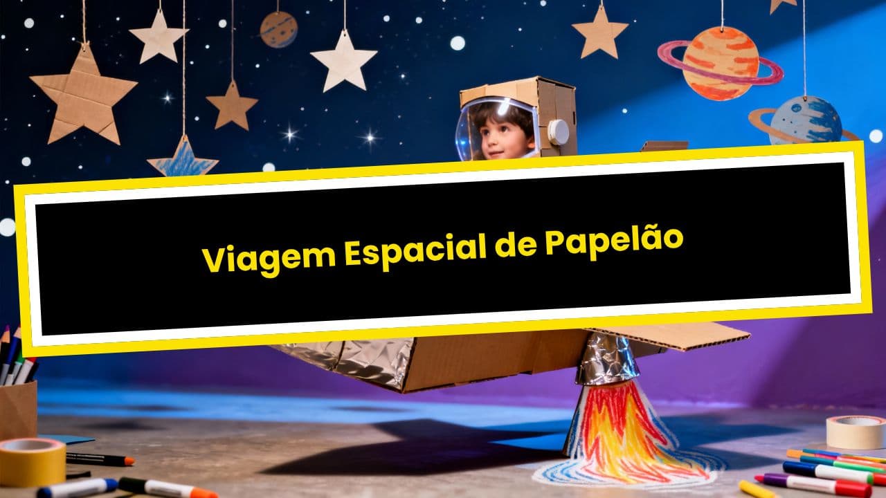 Viagem Espacial de Papelão