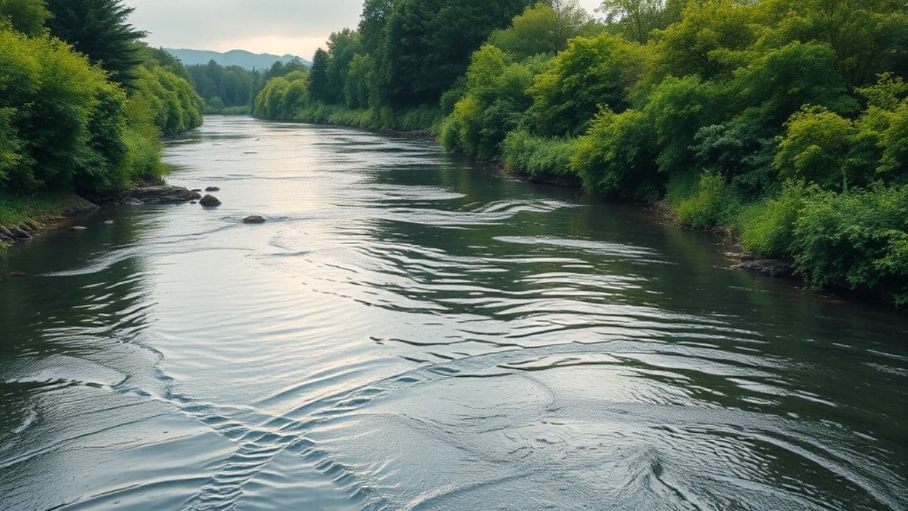 Trees by the Riverside