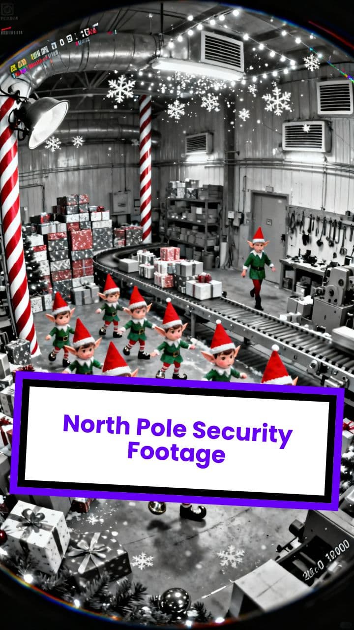 North Pole Security Footage