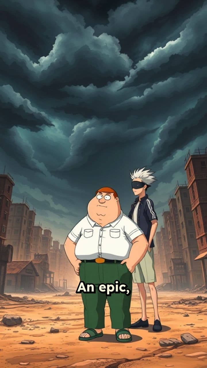 Peter Griffin vs Gojo Satoru: The Anime Showdown