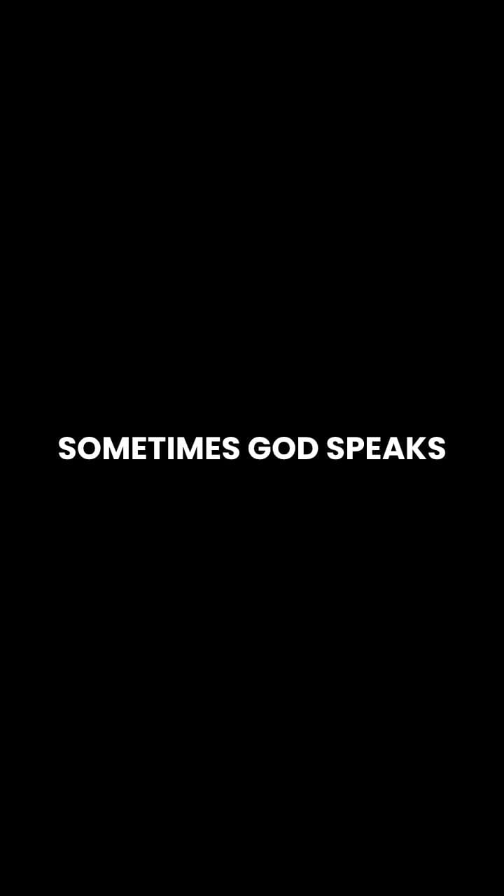 God Speaks in Stillness