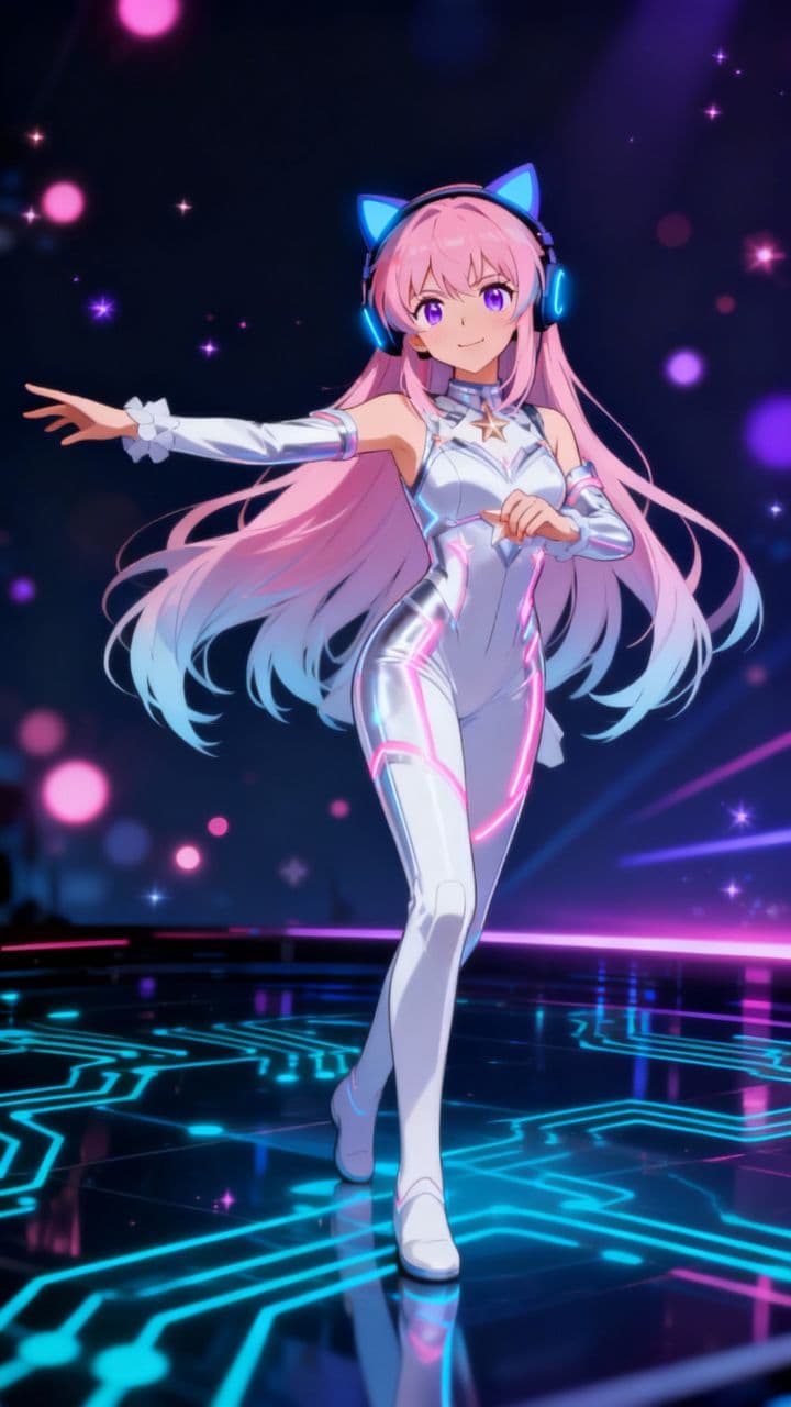 Nova Akari's Holographic Dance Performance