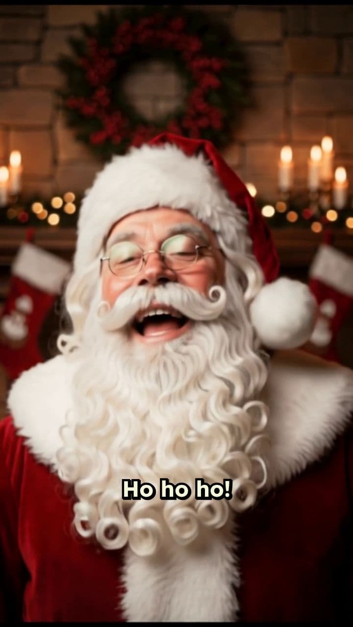 Santa's Special Message for Adeline and Charlotte