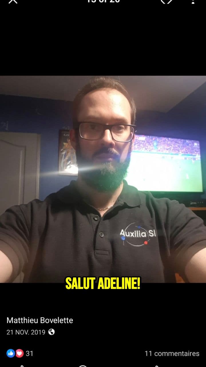 Joyeux Anniversaire Adeline!