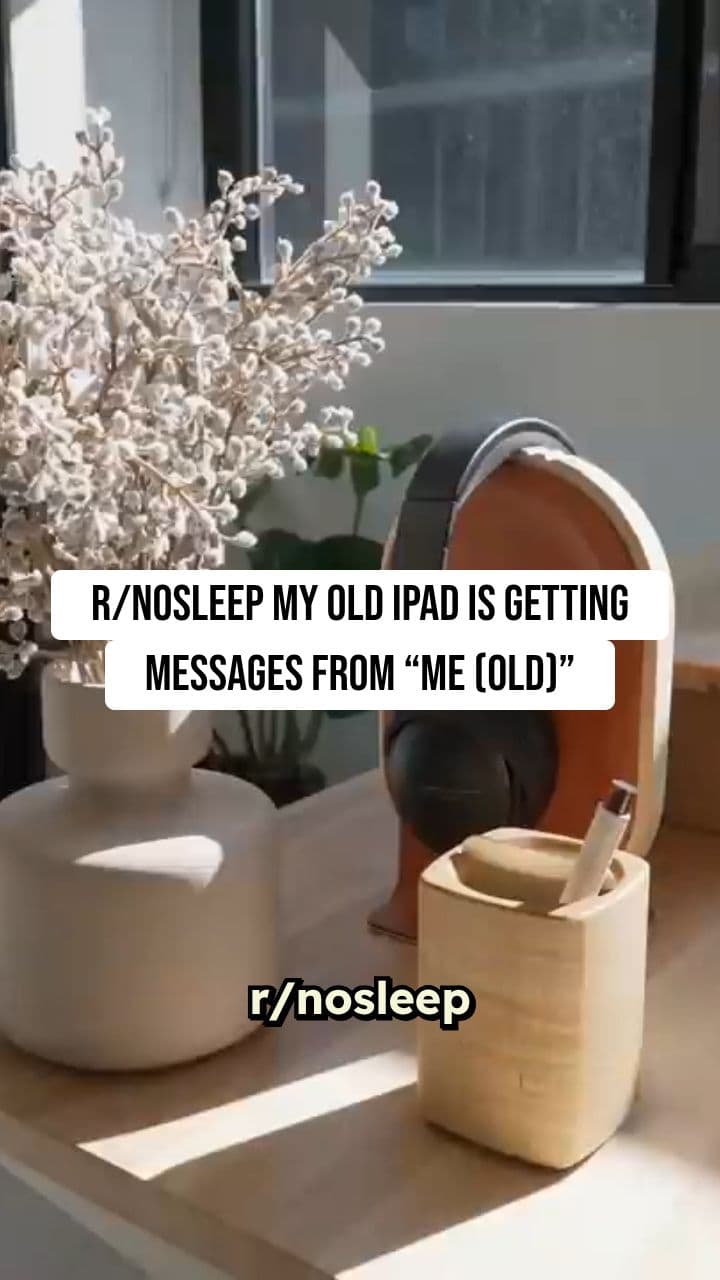 My Old iPad Is Getting Messages From “Me (Old)”