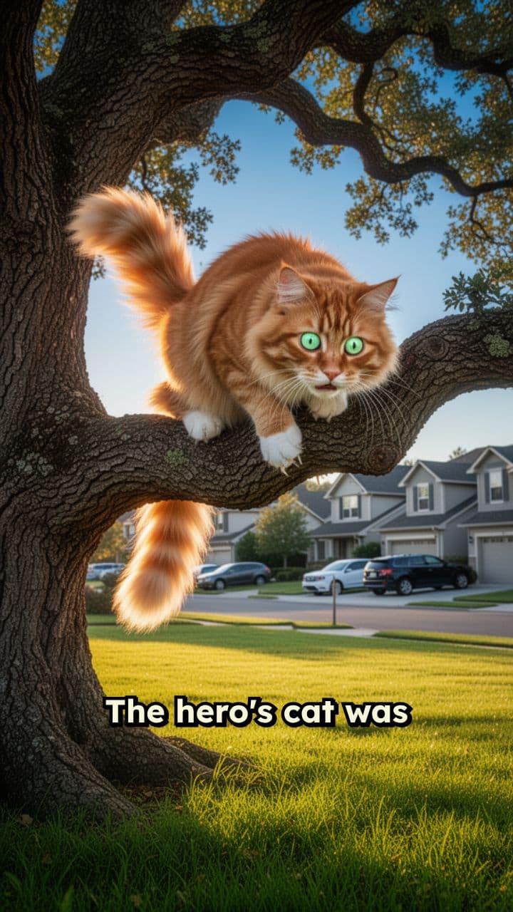 Cat Saves the Day from Karen