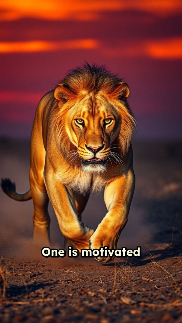 Lion vs. Deer: Motivation Matters