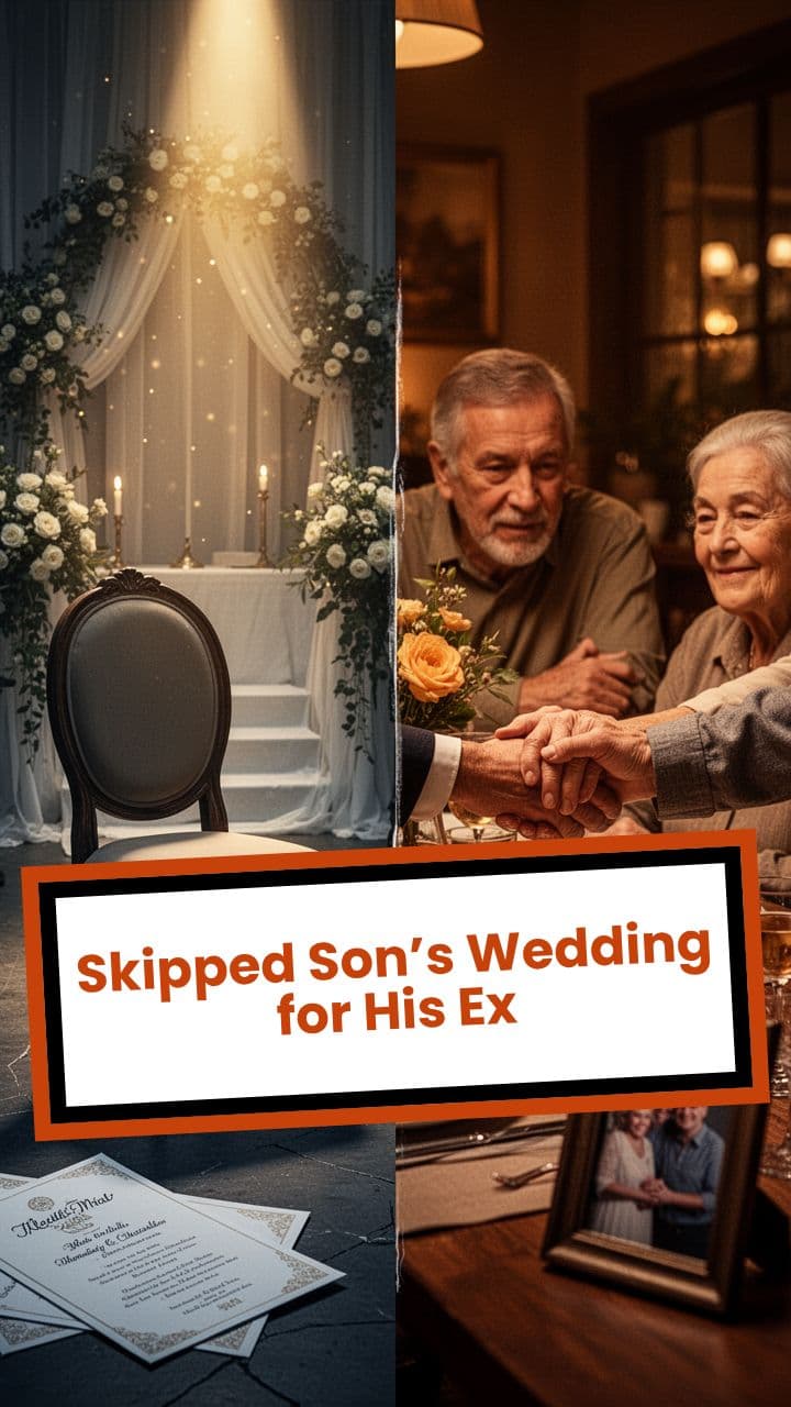 Skipped Son’s Wedding for His Ex