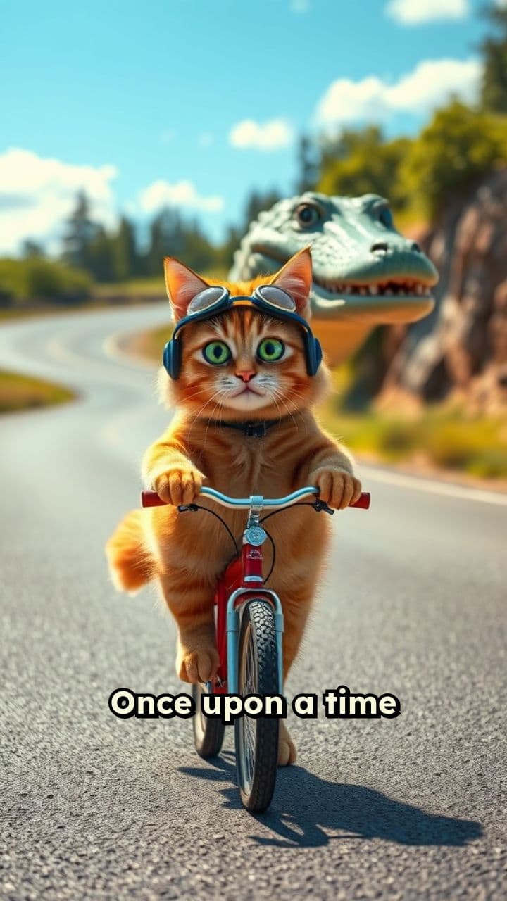 The Cat and the Crocodile Adventure