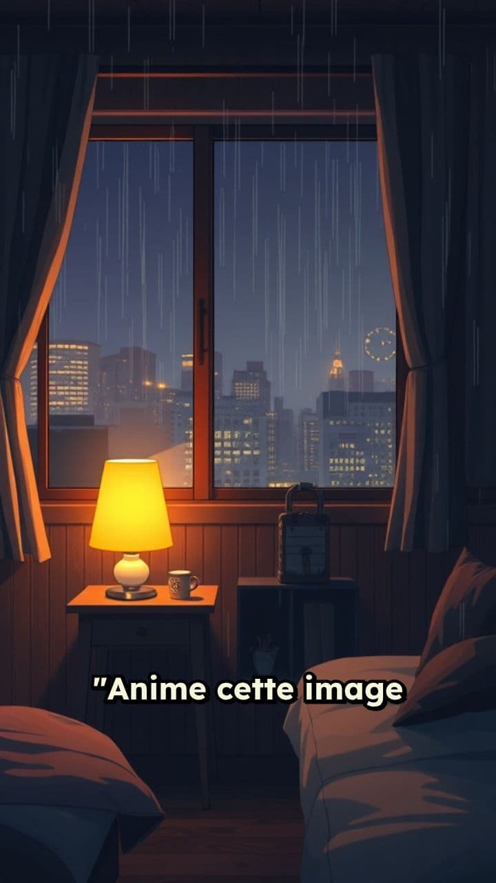 Chill Étude Nocturne sous la Pluie