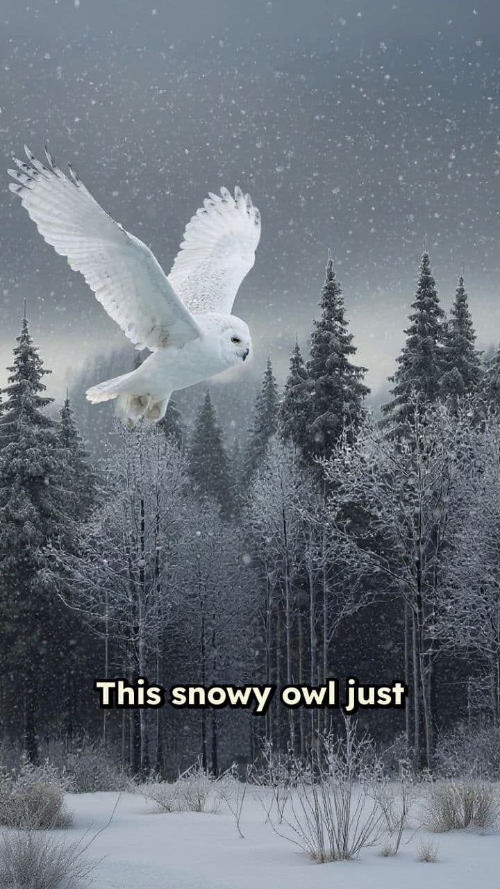 When a Snowy Owl Chose Trust