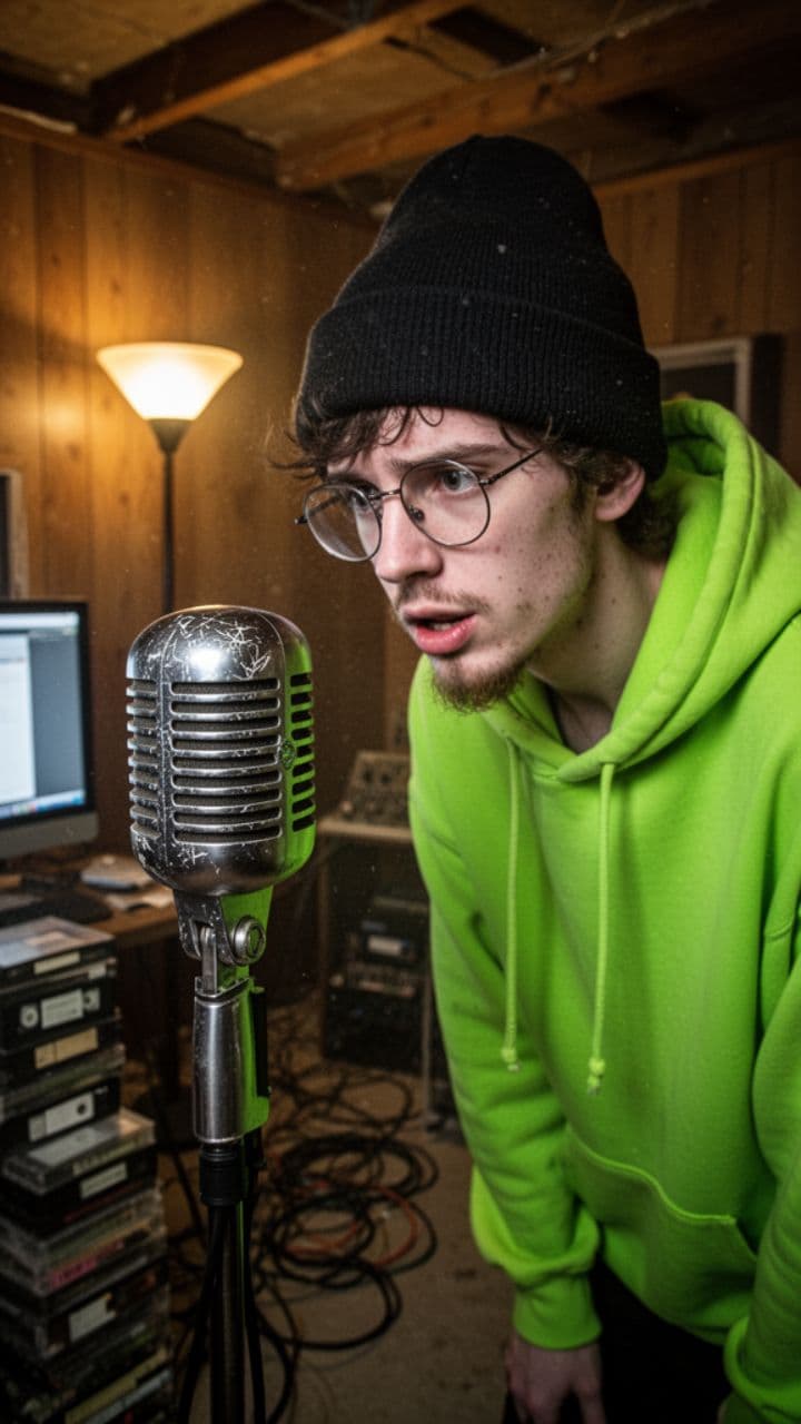 Grinch Twitch on the Battle Bus