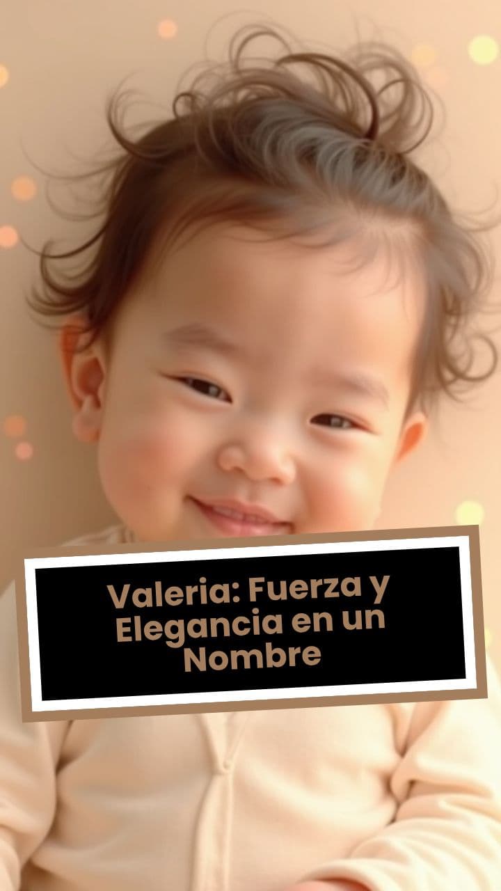 Valeria: Fuerza y Elegancia en un Nombre
