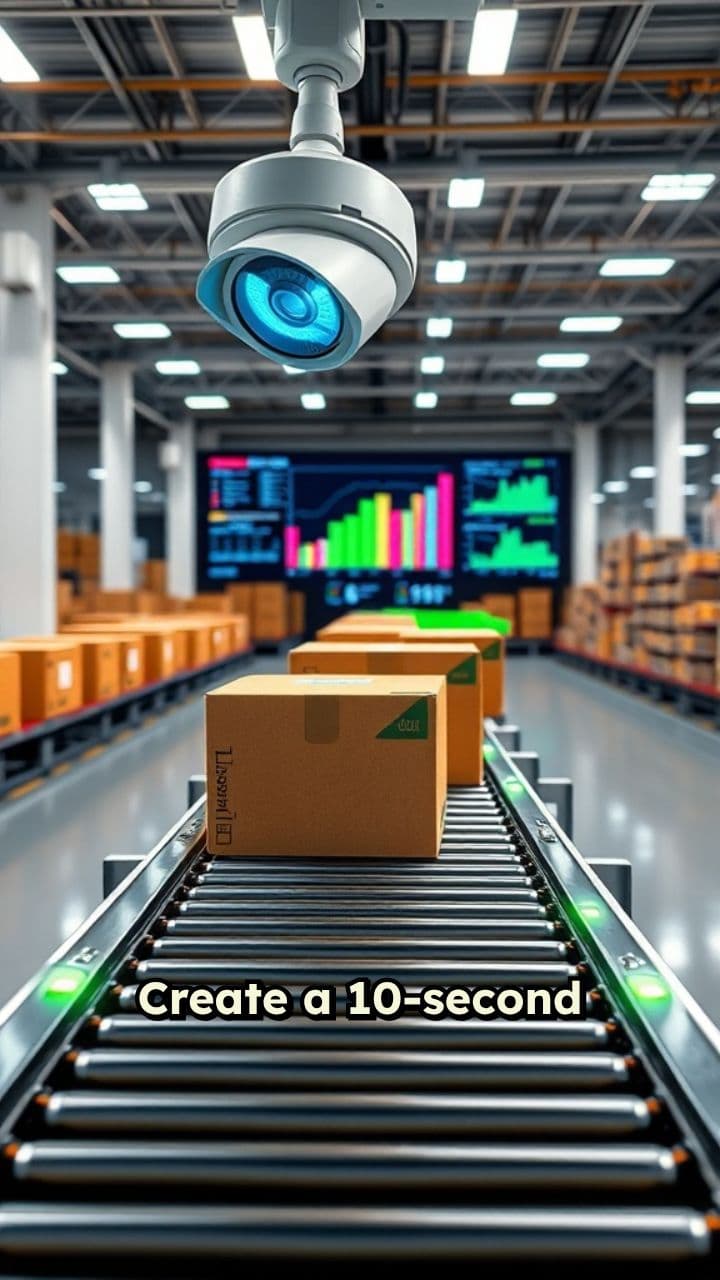 AI Box Counting on Conveyor Belt