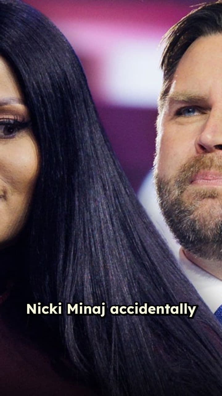 Nicki Minaj’s Awkward Vance Slip-Up