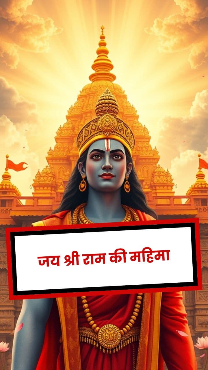 जय श्री राम की महिमा