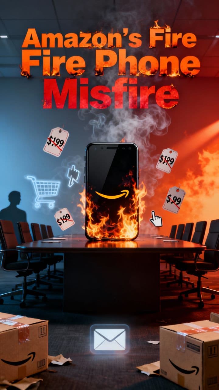 Amazon’s Fire Phone Misfire