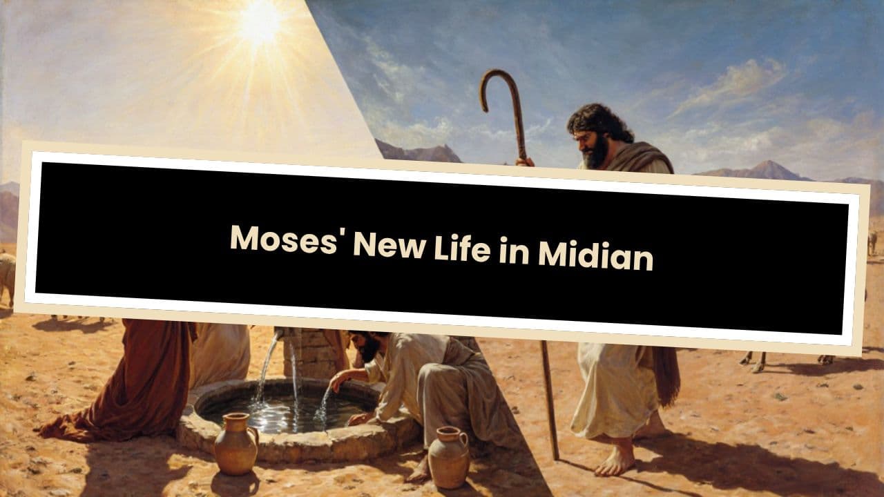 Moses' New Life in Midian