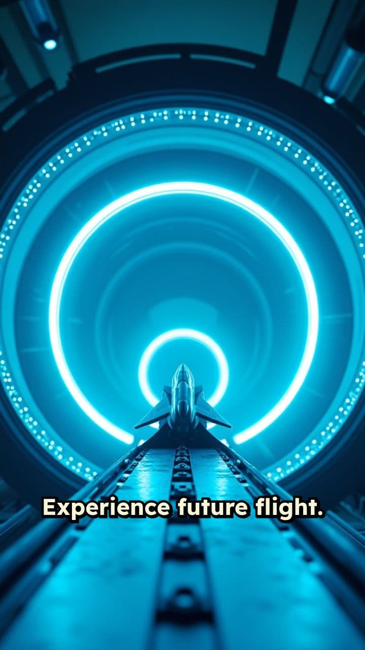 Futuristic Drone Launch