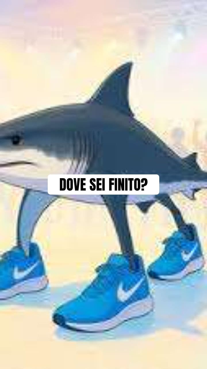 La Festa Dello Squalo Sneaker e il Cavallo Viola