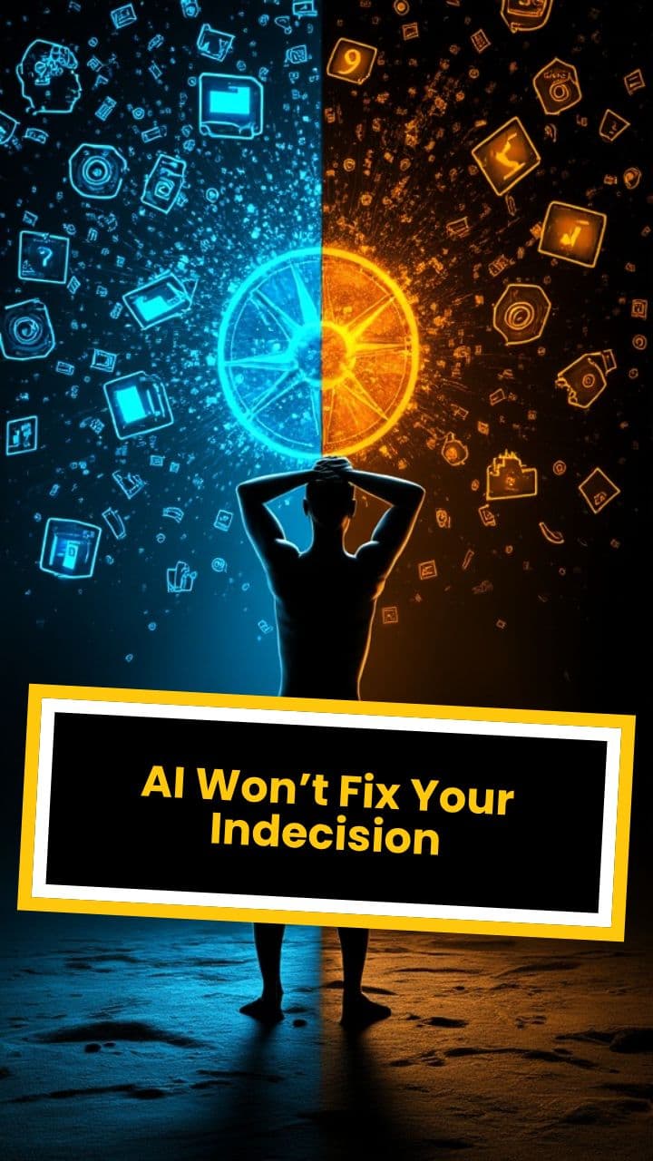 AI Won’t Fix Your Indecision