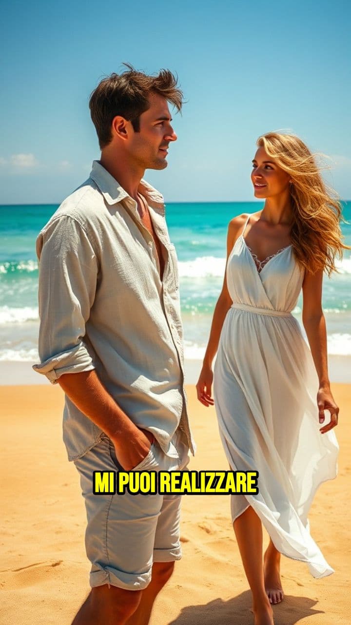Incontro d'amore sulla spiaggia