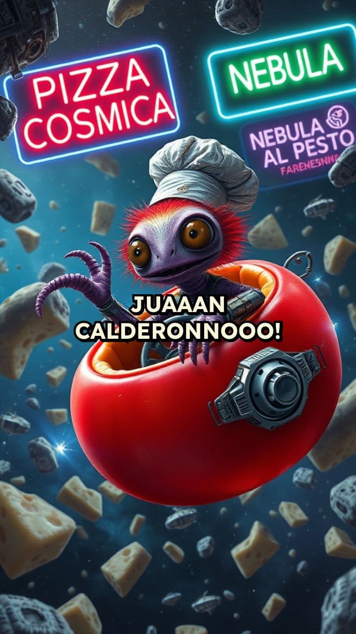 Juan Calderonno: AVVENTURA SPAZIALE PAZZISSIMA!