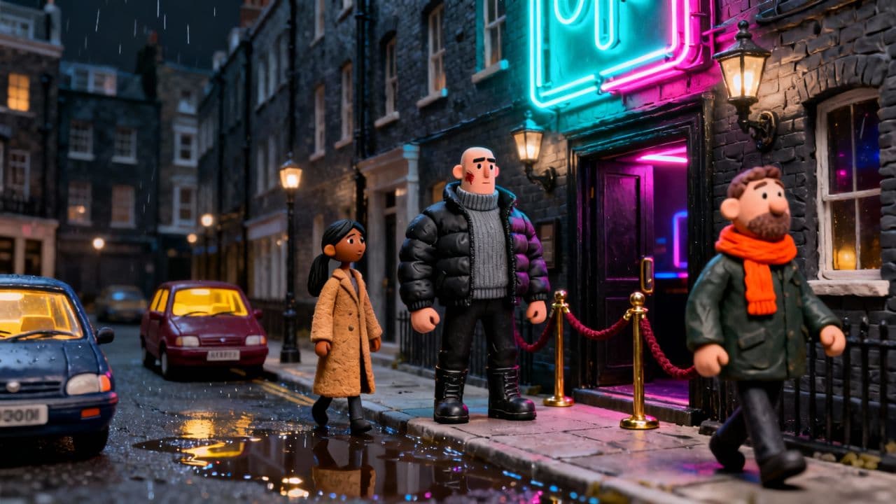 Like Liam Gallagher Claymation Noir