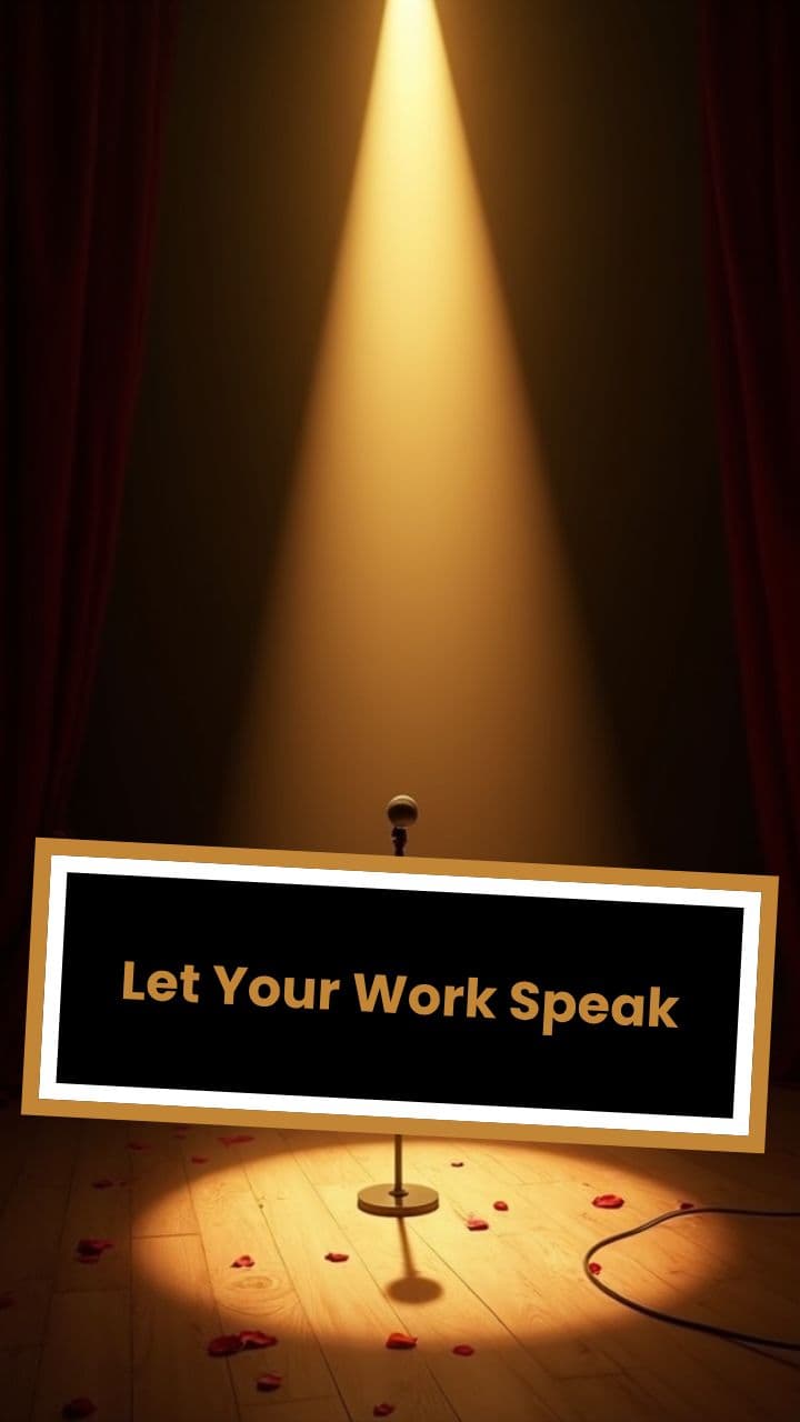 Let Your Work Speak