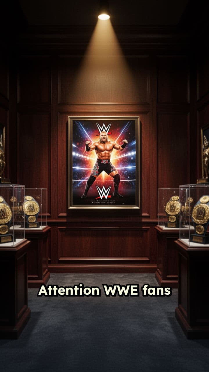 WWE John Cena Signed Collectible Showcase