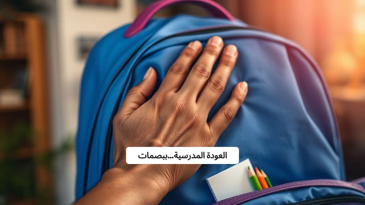 بصمات أمي في العودة المدرسية