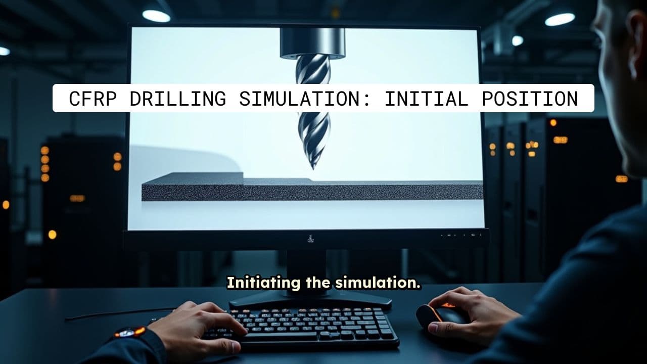 CFRP Drilling Engineering Simulation
